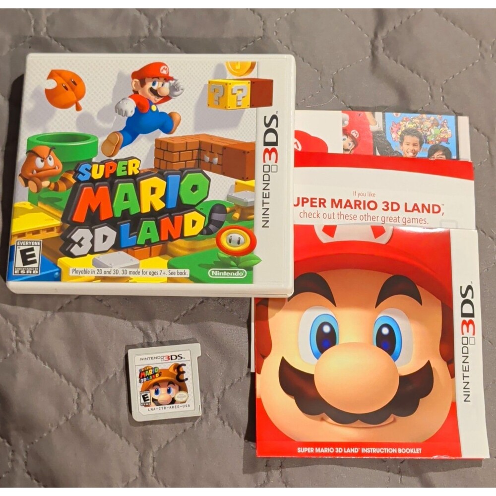 Nintendo Super Mario 3D Land Nintendo 3DS CIB Manual Included NTSC-U/C E